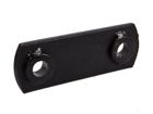 CHAPA CON REFUERZO GEMELO 19X120