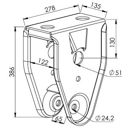 SOPORTE DELANT. SR RANDON 2000